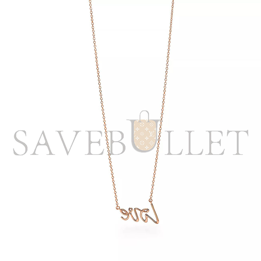 TIFFANY PALOMA'S GRAFFITI LOVE PENDANT 60021422